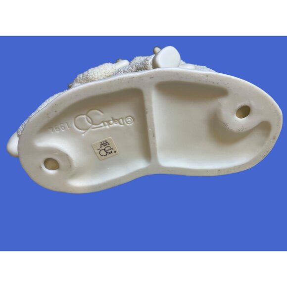 Dept.56 SNOWBUNNIES "Let's Do The Bunny Hop!"  Figurine 1994 - Picture 9 of 10